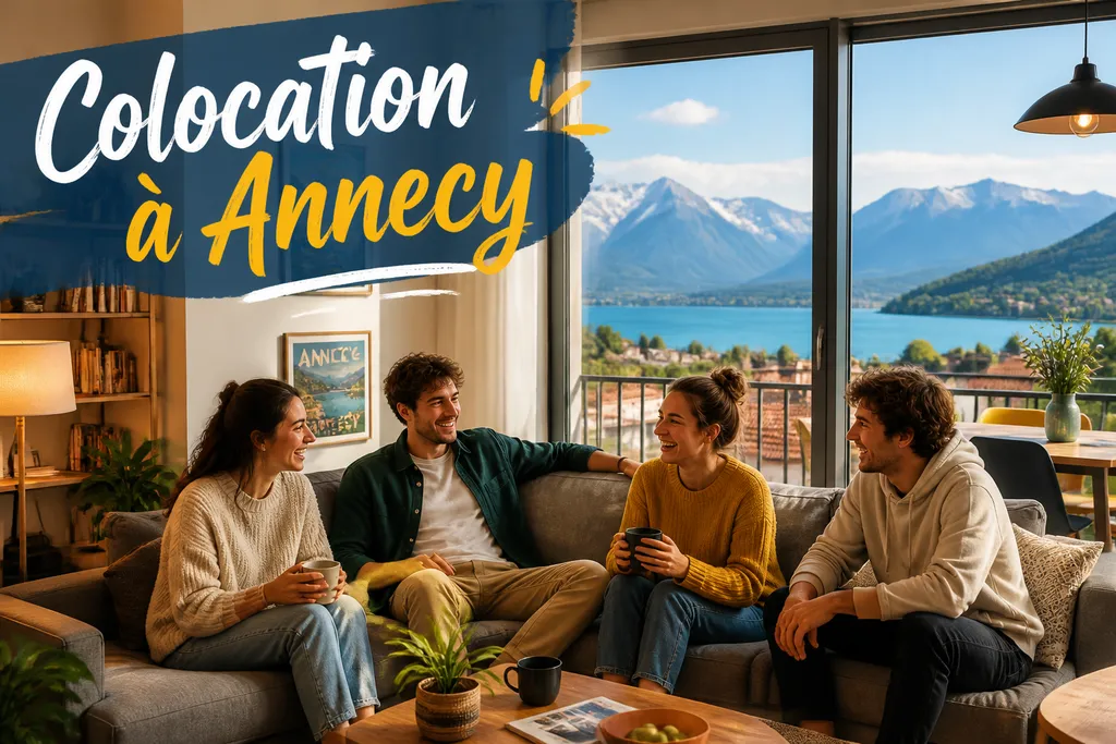 Colocation à Annecy : le guide complet pour trouver votre logement partagé