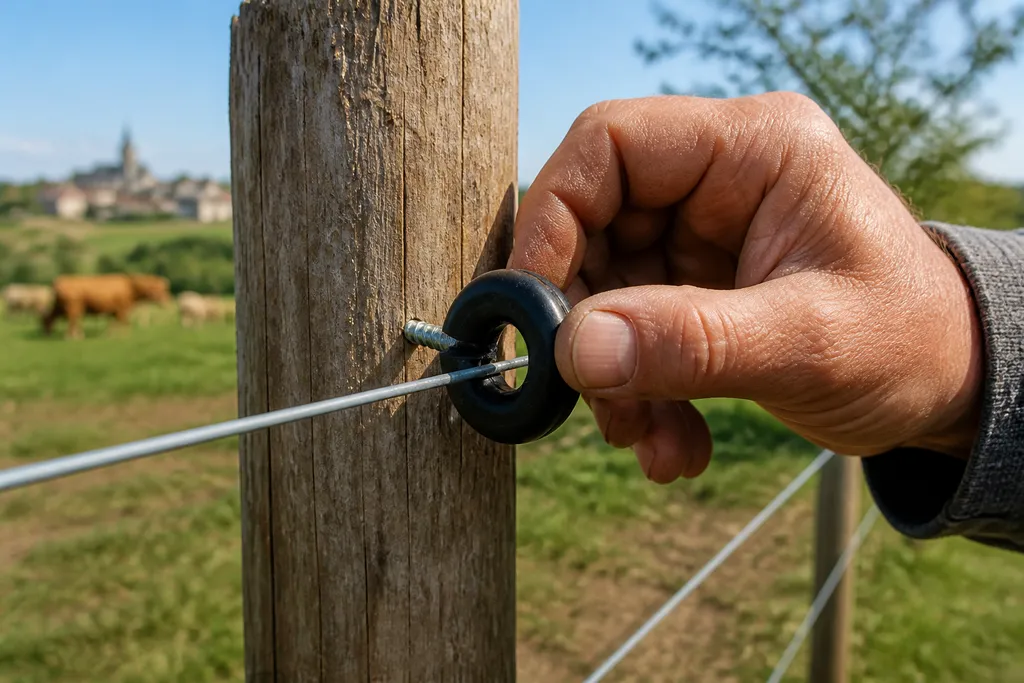 Isolateur de clôture électrique : comment choisir et installer le bon modèle