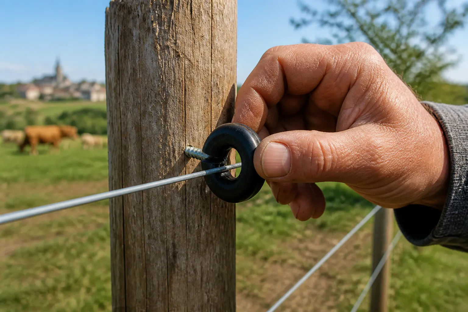 isolant cloture electrique