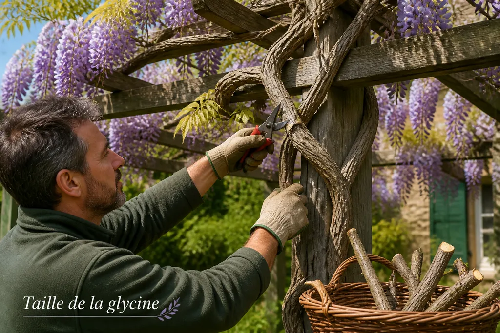 Tailler une glycine : la méthode complète pour une floraison abondante et maîtrisée