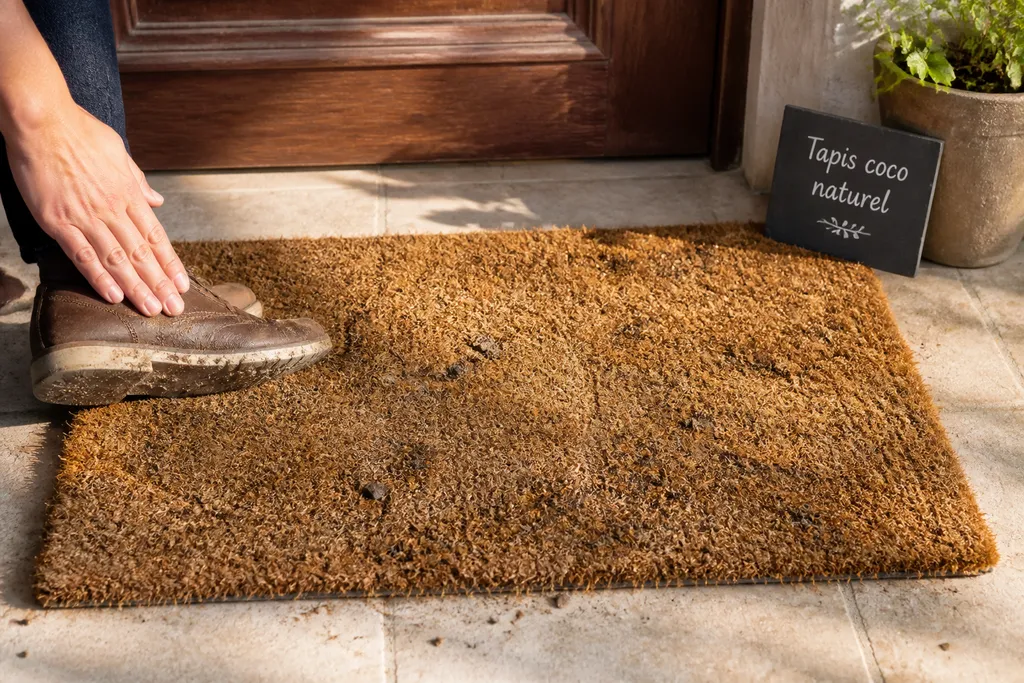 Tapis en coco : comment choisir le paillasson parfait pour vos entrées