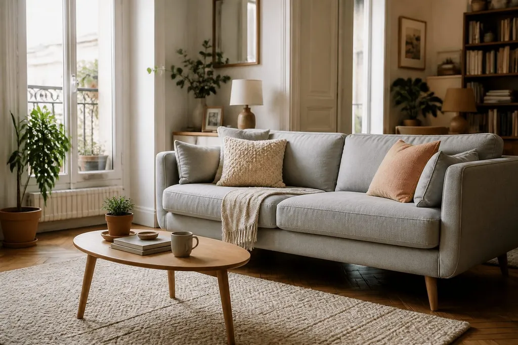 Canapé scandinave : bien choisir dimensions, confort et qualité
