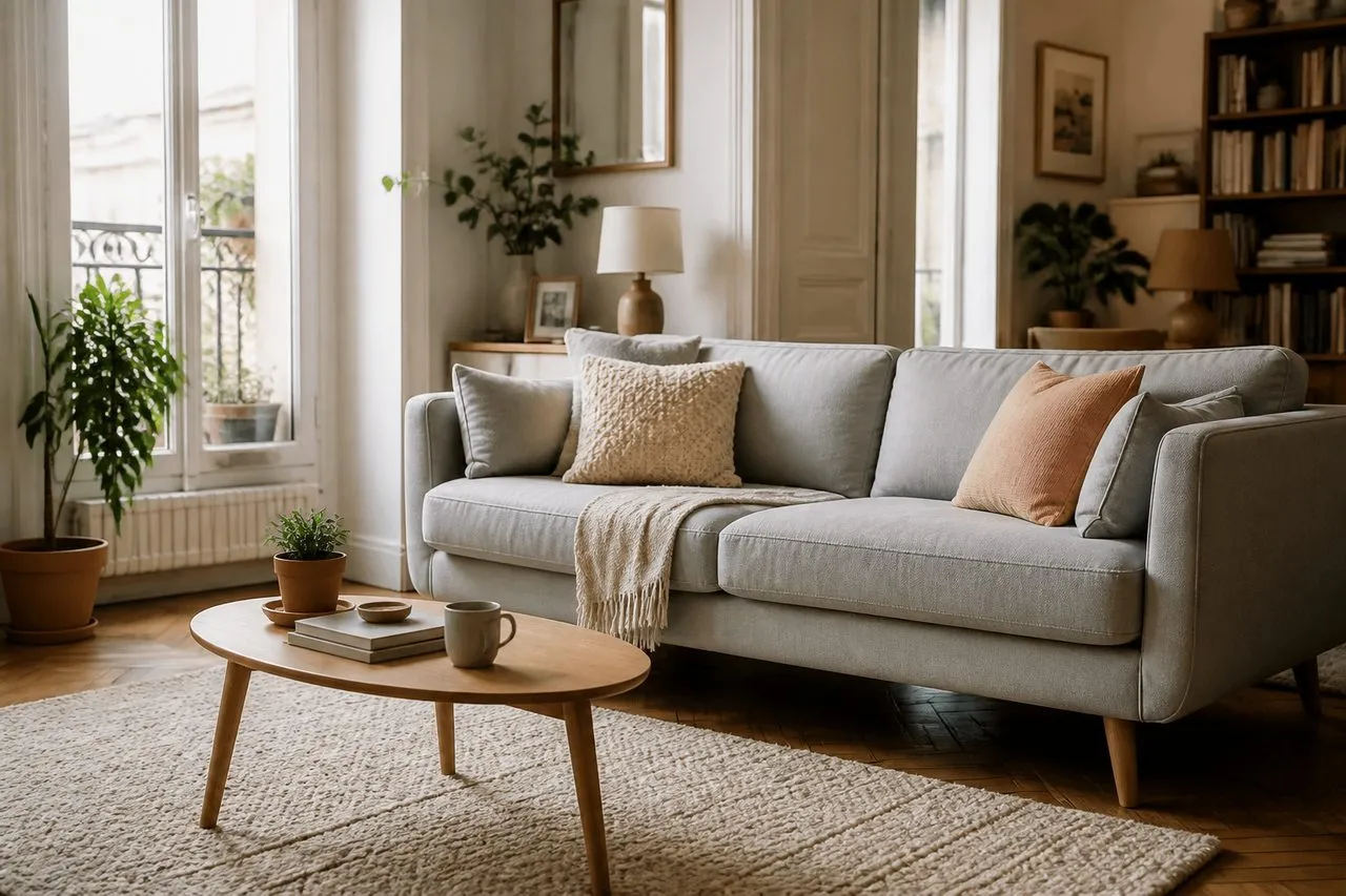 Canapé scandinave : bien choisir dimensions, confort et qualité