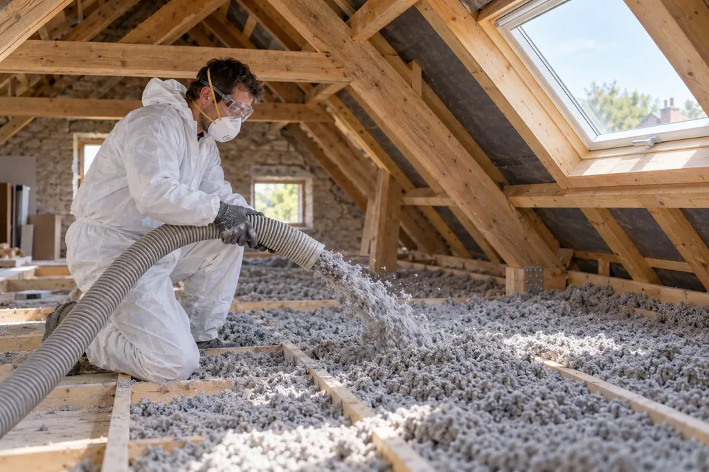 Isolation en ouate de cellulose : épaisseur, prix, pose et limites